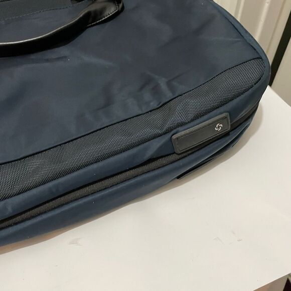 SAMSONITE | CARRY ON TRAVEL BAG | EXPANDABLE BLUE BLACK - Picture 9 of 15